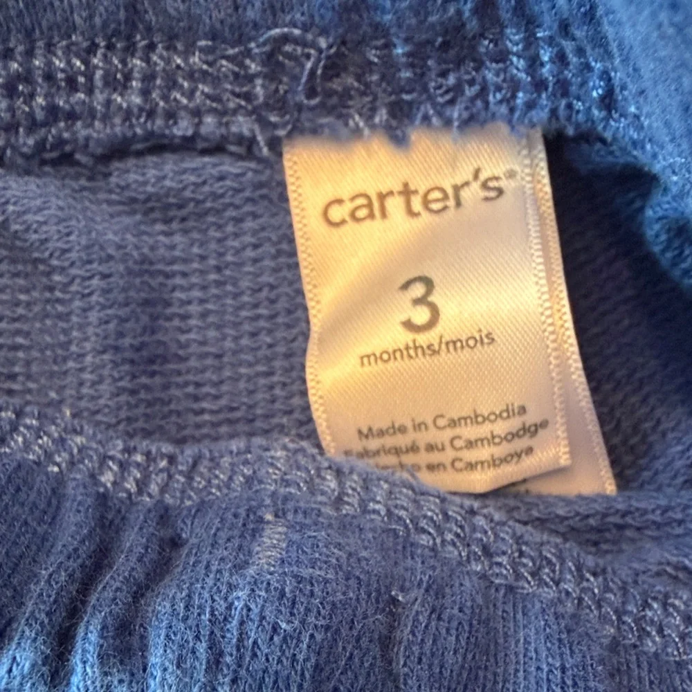 Carter's Baby Boy Blue Track Jacket Jogger Set 3M